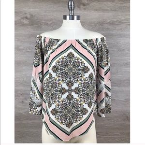 OFF THE SHOULDER BOHO TOP